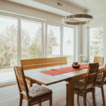 tilt and turn windows in dining room