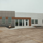 commercial building with our eco friendly windows and doors.